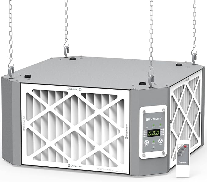 360° Woodshop Air Filtration System Woodworking by Denwenny