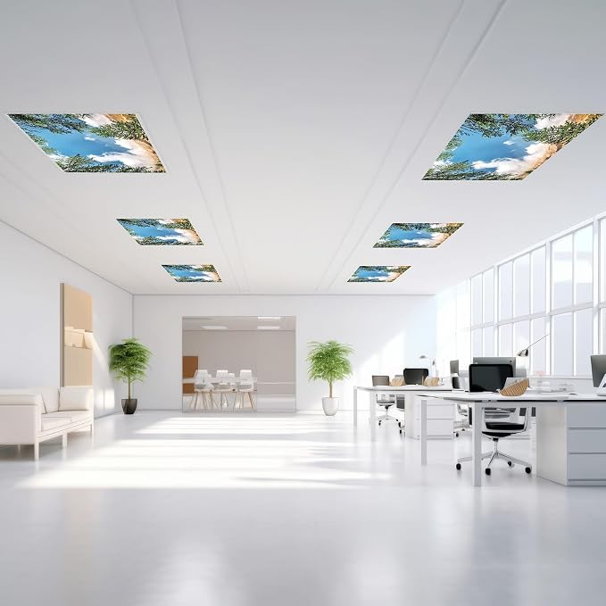 Outus Fluorescent Light Cover Classroom Lighting Cover - Image 5