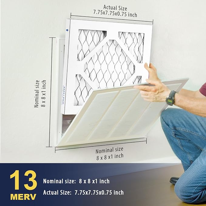 8×8×1 MERV 13 Furnace Air Filters - Image 4