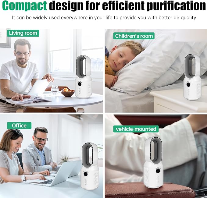 F8-AR Anion fans，air purifier machine ，No Consumables，Remove - Image 9