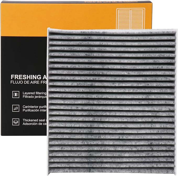Cabin Air Filter w/Activated Carbon Compatible by HYFTJYZ