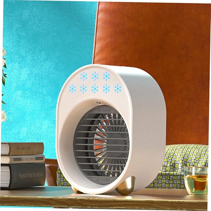 Cabilock 1pc Usb Desktop Air Cooler Conditioner Fan Multi-filtering Compact - Image 4