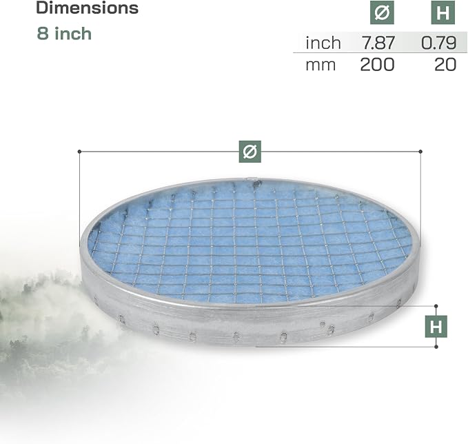 Vent Systems 8" Filter Replacement - Image 6
