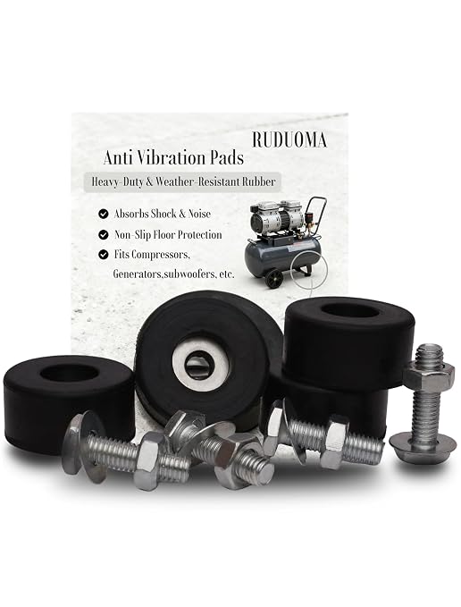 Anti Vibration Rubber Feet, Mechanical Vibration Damping Pads & Bumpers by Unknown