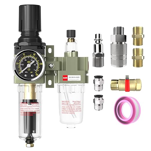 Auto Drain NPT 1/4 Air Regulator by Unknown