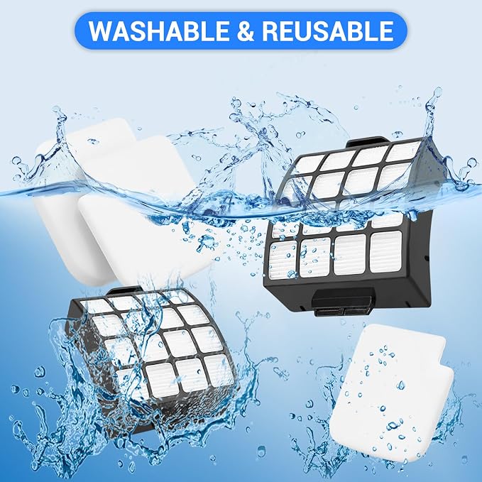 AZ3002 Replacement Filters for Shark AZ3002 AZ3000 AZ3000W for Stratos DuoClean - Image 4