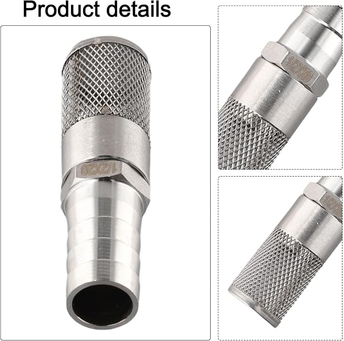 Stainless Steel 304 Hose Barb Filter 3/4 Inch - Image 7