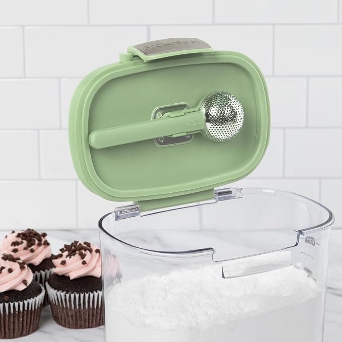 ProKeeper+ Airtight Food Storage Container Set – Clear Plastic Flour and Sugar - Image 7