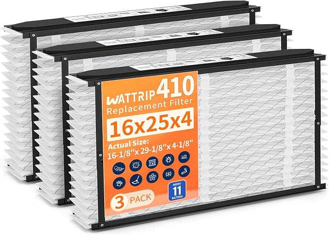 3-Pack 410 MERV 11 Replacement Filter by BreatheSmartLiveClean