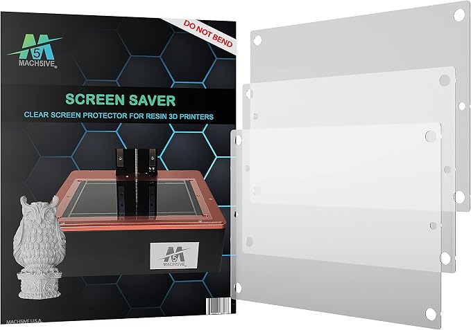 ZeroBubble Screen Saver for Elegoo Saturn & Saturn S Resin 3D Printer by Mach5ive