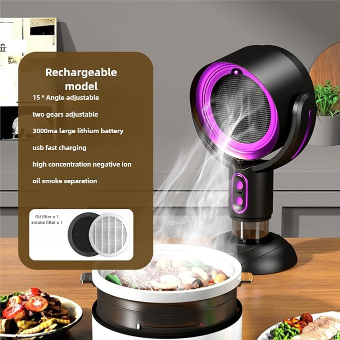 Smoke Buddy – Smoke Purifier for Smoking Indoors, Portable Rechargeable Smoke - Image 2