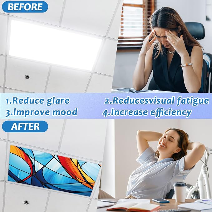 8 Pack Fluorescent Light Covers - Image 4