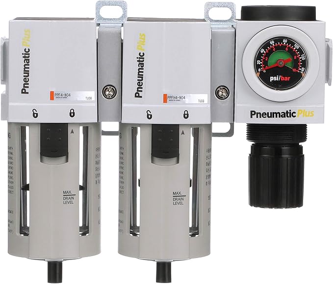 PneumaticPlus PPC4C-N04G StageAir Drying System- Air Particulate 5 Micron Filter - Image 2