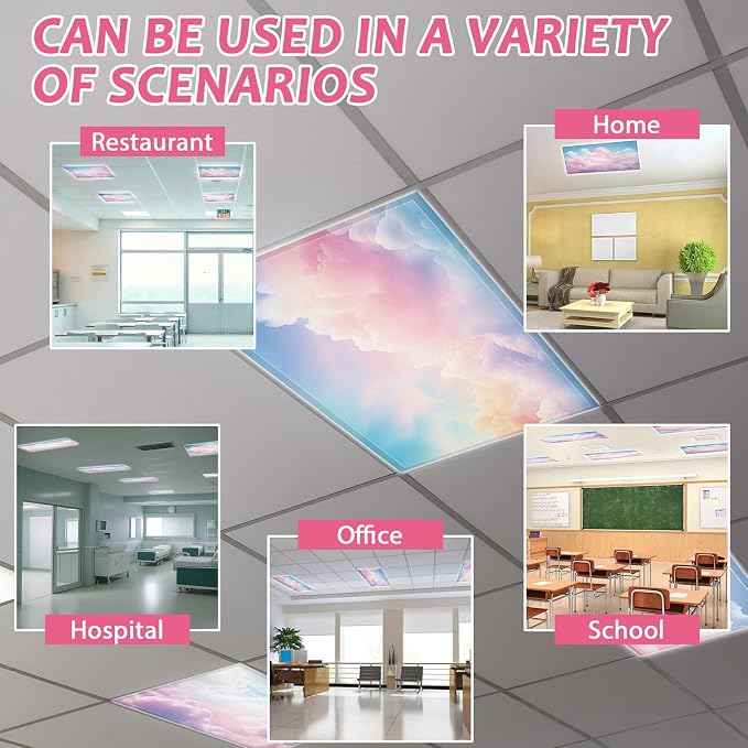 6 Pcs Fluorescent Light Covers - Image 7