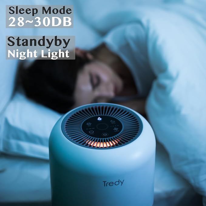 Tredy HEPA Air Purifier for Home 200 Sq.ft Large Room - Image 3