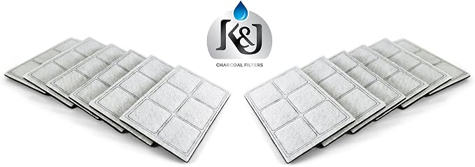 K&J 12-Pack of Drinkwell Platinum Compatible Premium Charcoal Water Filters - Image 6