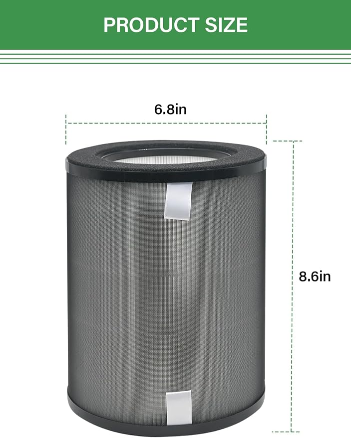 2 Pack DR-HPA019 Replacement Filter Compatible - Image 4