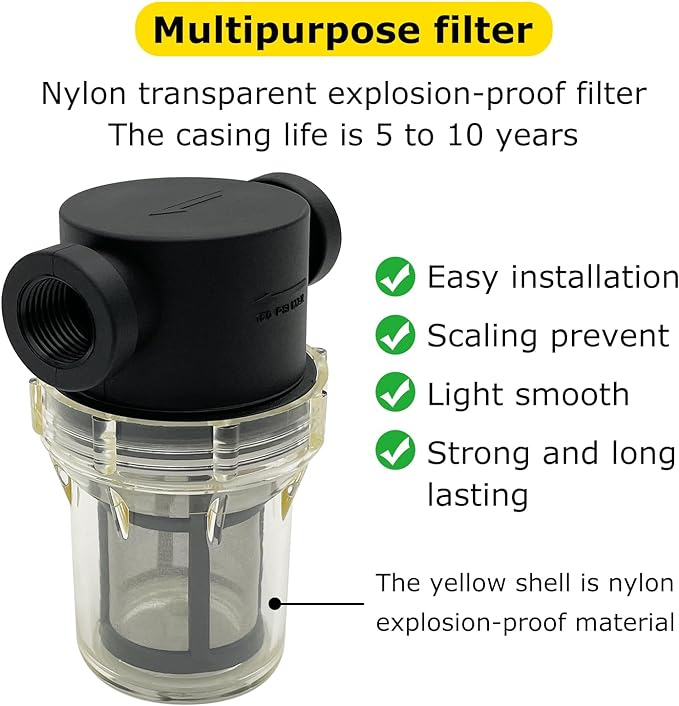 1/2" Female NPT in-Line Strainer - Image 3