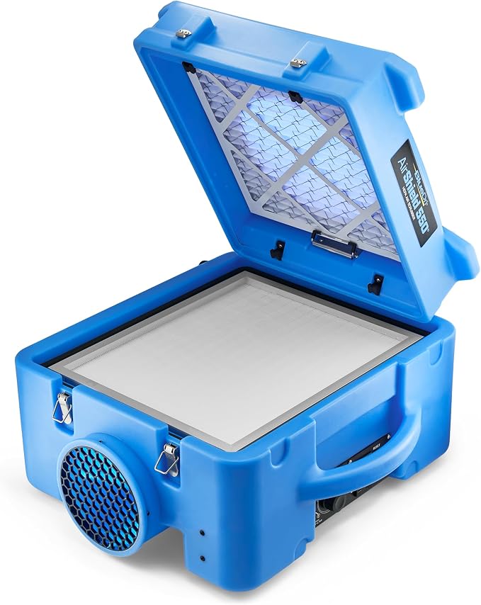 BlueDri Air Shield 550 HEPA Air Scrubber, Water Damage Restoration Equipment - Image 8