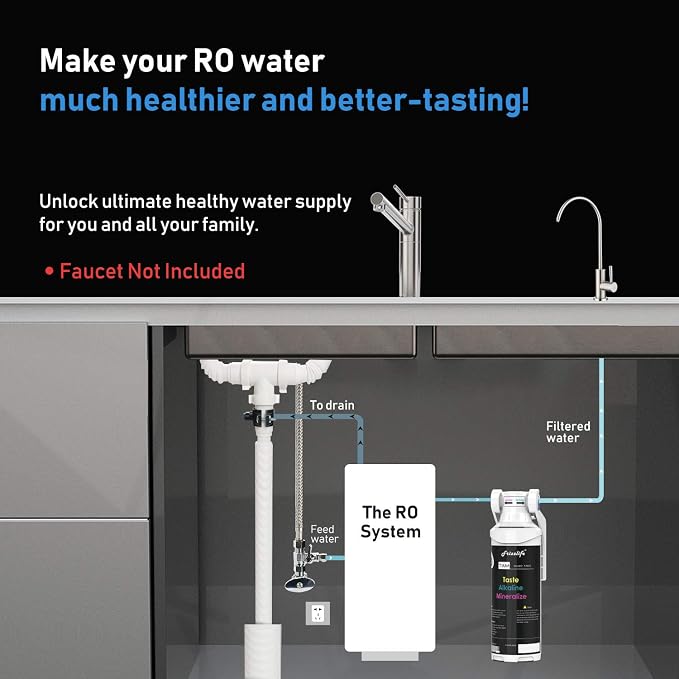 Frizzlife TAM3 Under Sink Inline Water Filter - Image 6