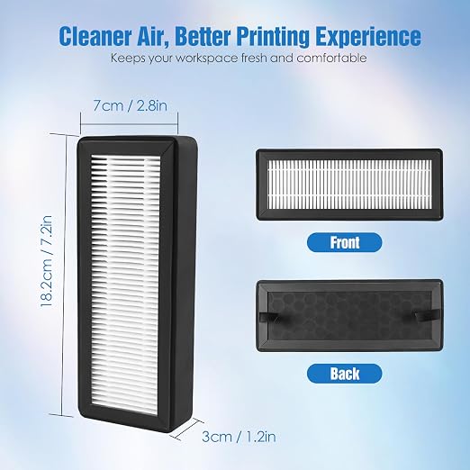 Air Filter Cartridge for Bambu Lab P2S / P2SC Printers, Easy Replacement – 3D - Image 6