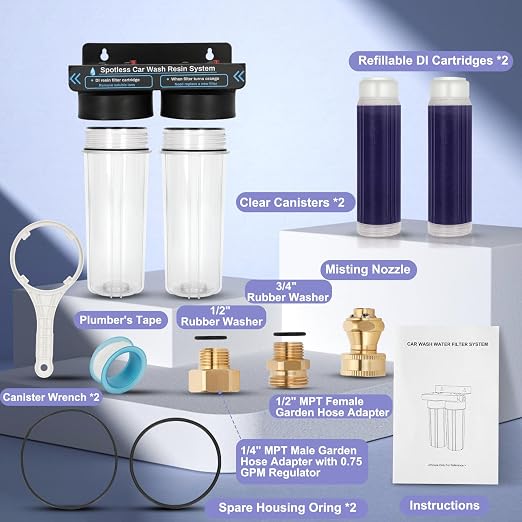 Spotless Water System for Car Wash, Deionized Water Filter - Image 6