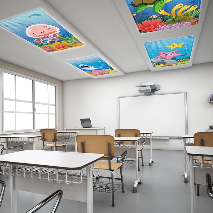 6 Pcs Fluorescent Light Covers - Image 7
