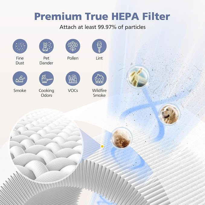3-Pack H13 Filter Compatible - Image 5