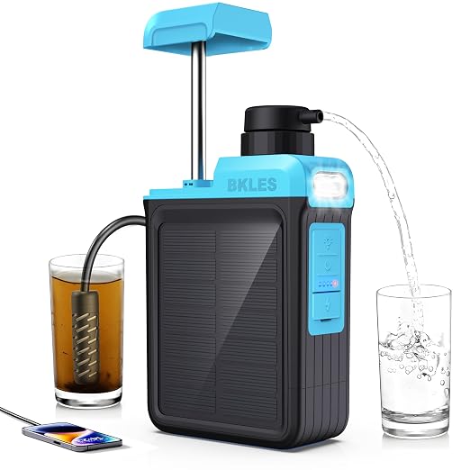 3-in-1 Solar Electric Water Filter by DesignforOutdoorWaterFilte