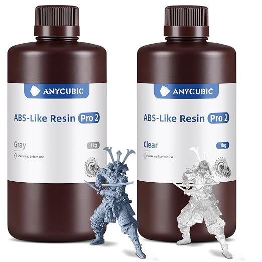 ANYCUBIC ABS-Like Resin Pro 2, 3D Printer Resin by ANYCUBIC