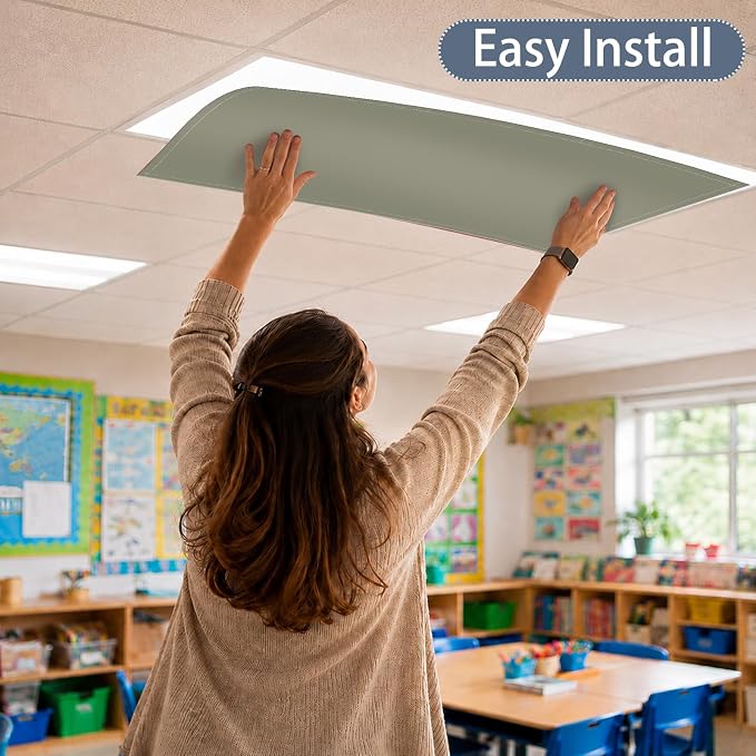 6pcs Magnetic Fluorescent Light Covers - Image 4