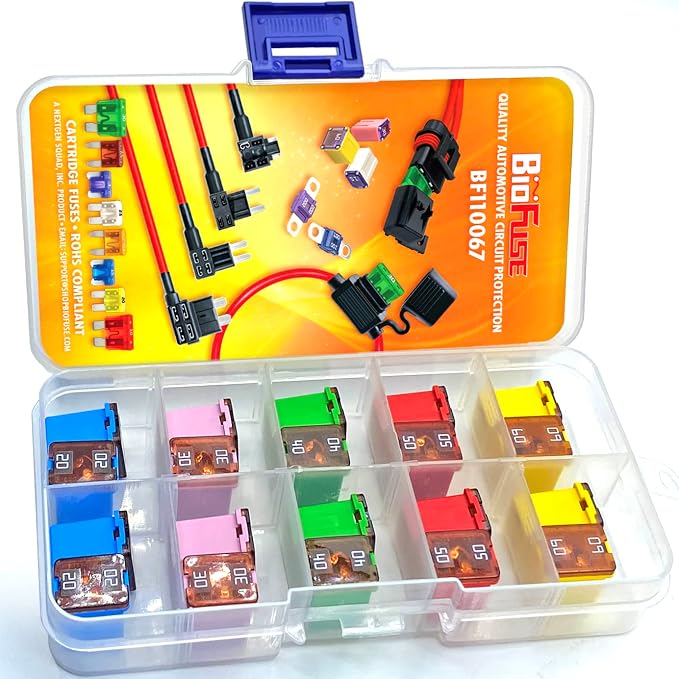 LP JCASE 20-Piece Cartridge Fuse Assortment 20A 30A 40A 50A 60A. Fits Most: - Image 3