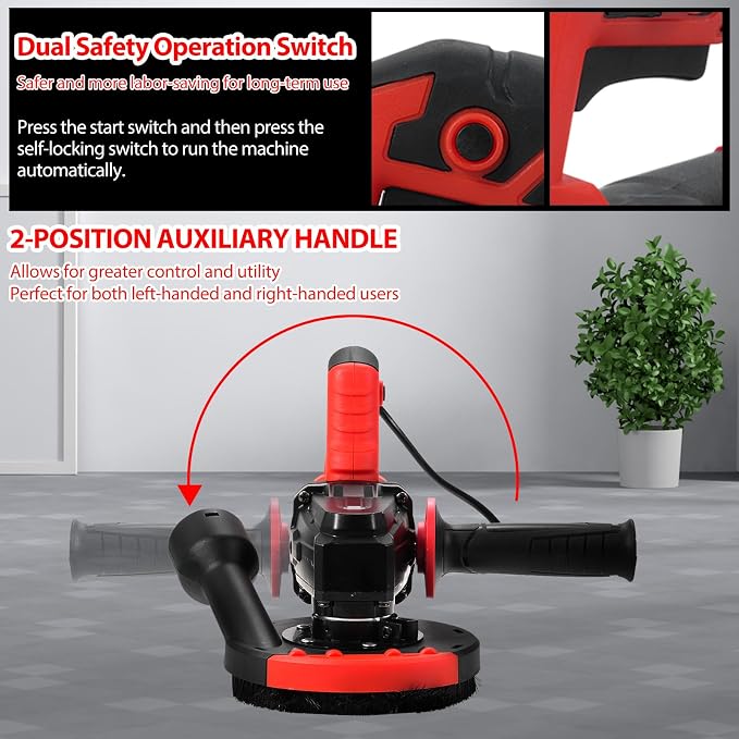 Small Portable Industrial Floor Wall Polisher Handheld Grinding Polishing - Image 8