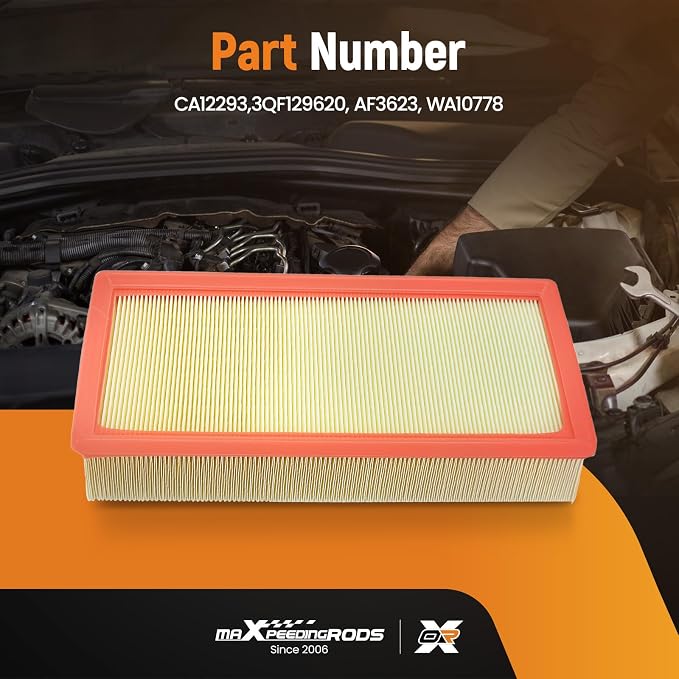 maXpeedingrods CA12293 Engine Air Filter - Image 3