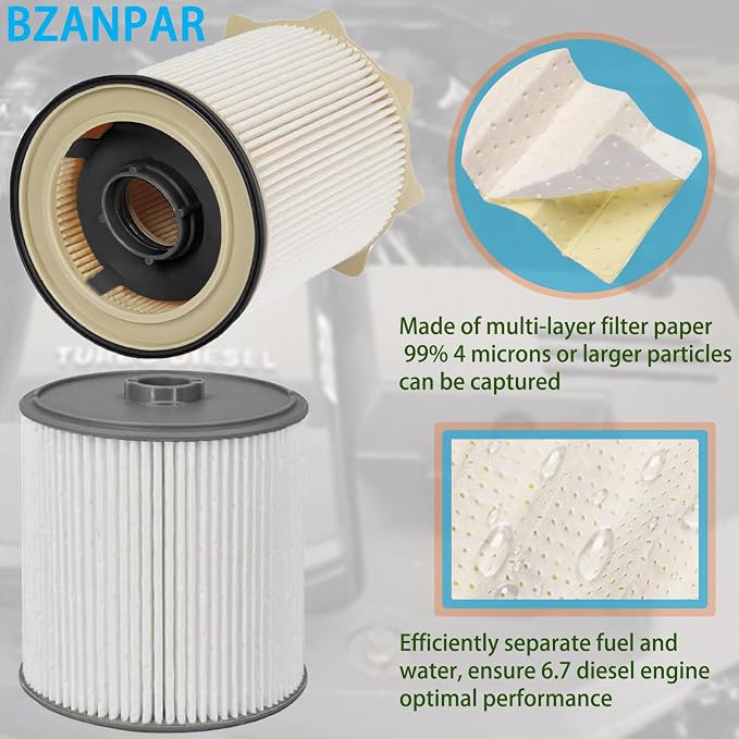 Fuel Filters for Ram 2500 3500 4500 5500 6.7 Cummins Diesel, Fuel Filter for - Image 3