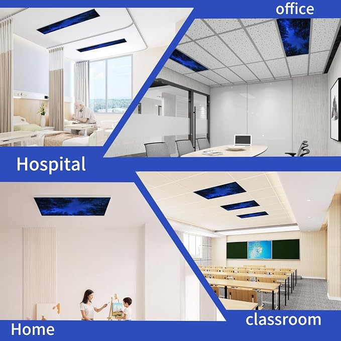 Torixqi 8 Pcs Fluorescent Light Covers - Image 5