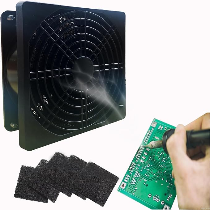 Solder Fume Extractor Soldering Smoke Absorber Welding Smoke Remover by IQIETOY