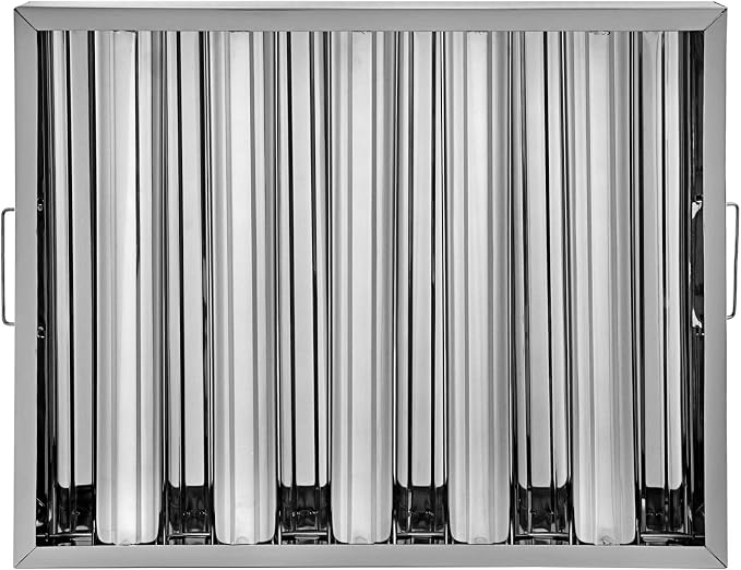 VBENLEM Pack of 6 Hood Filters 19.5W x 15.5H Inch, 430 Stainless Steel 5 - Image 9