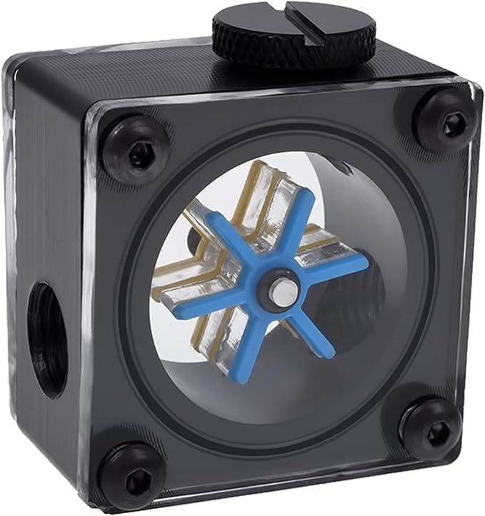 Alphacool G1/4" Eisfluegel Flow Indicator, Square Shape by Alphacool
