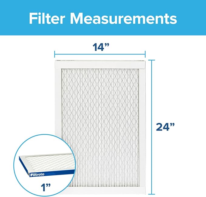 Filtrete 14x24x1 AC Furnace Air Filter, MERV 13, MPR 2200, Elite Allergen - Image 2