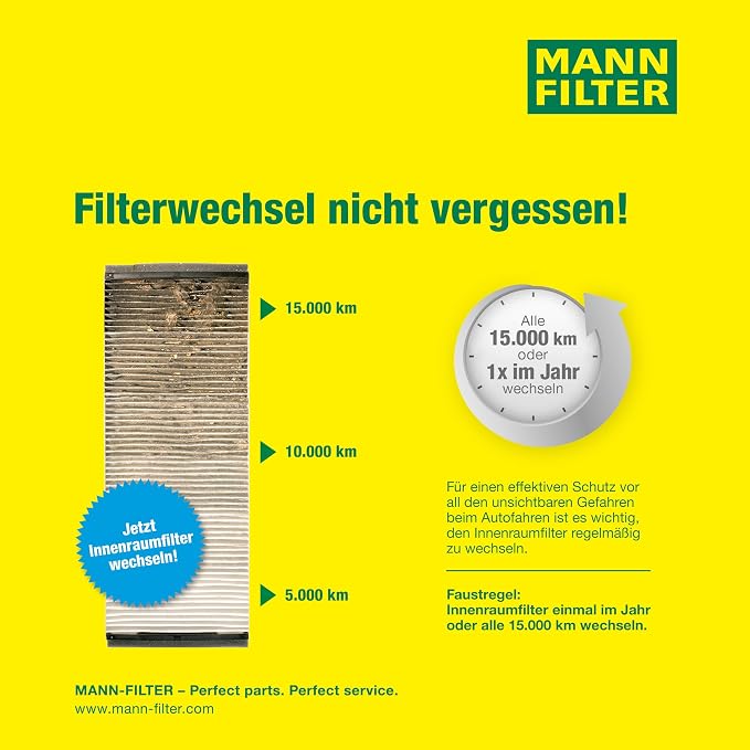Mann Filter CUK 2941-2 Cabin Air Filter - Image 5