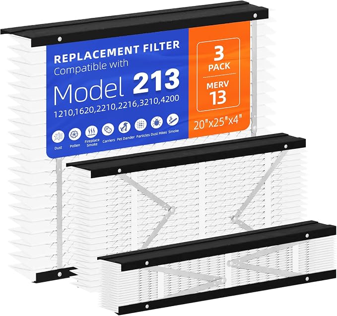 3 Pack 213 Replacement Filter, Compatible by VOYARTOOLS