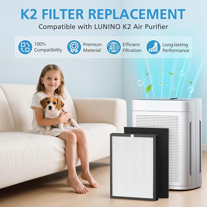 4 Pack K2 Replacement Filter Compatible - Image 2