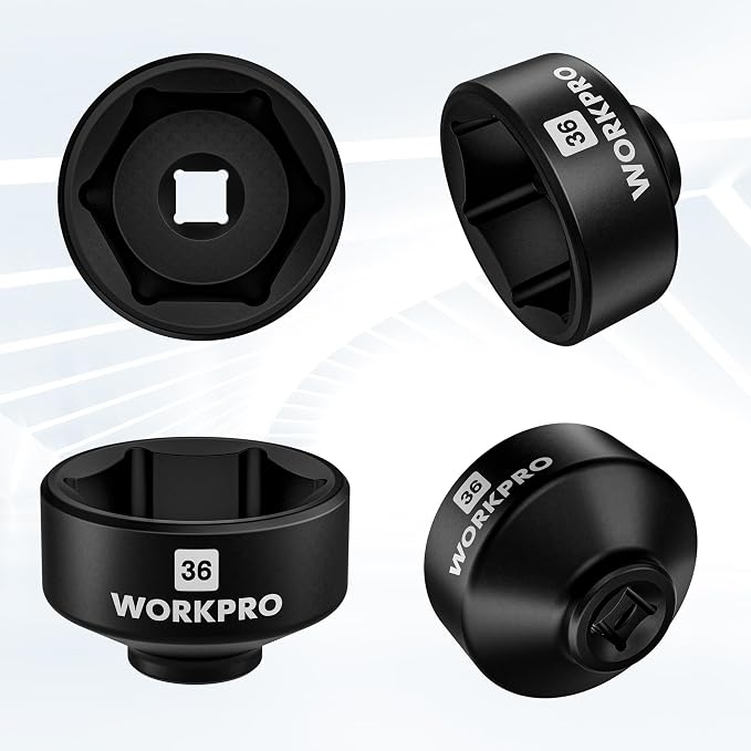 WORKPRO 24-38mm Oil Filter Socket Wrench, Oil Filter Removal Tool, Oil Filter - Image 7