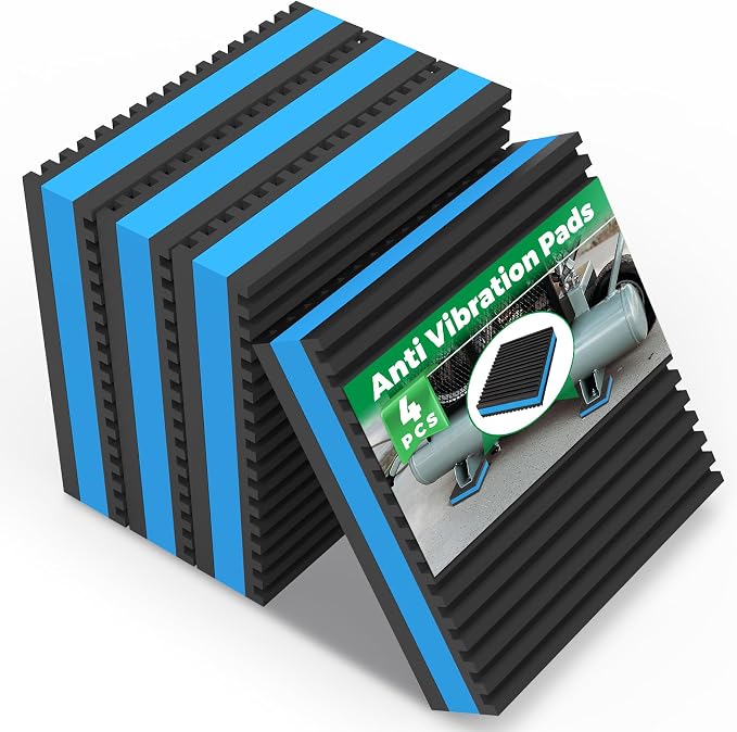 Forestchill Heavy Duty Anti Vibration Pads, Air Compressor, Washer and Dryer by Forestchill