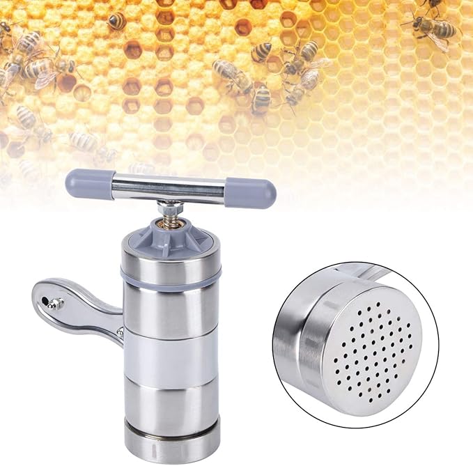Yosoo Handheld Honey Presser, Stainless Steel Manual Honey Extractor - Image 5