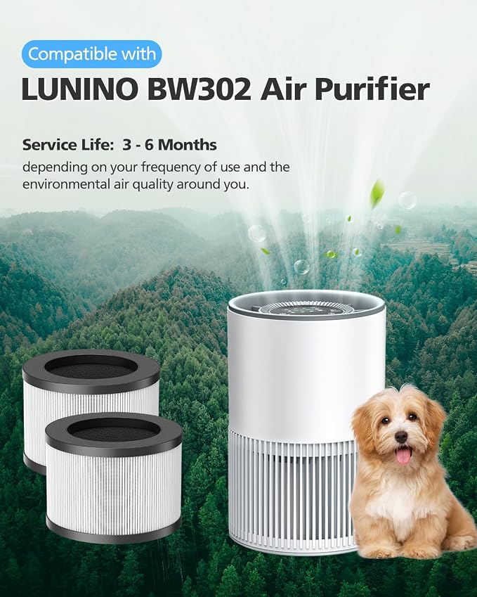 iSingo 2 Pack BW302 Replacement Filter Compatible - Image 2