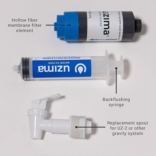 Uzima UZ-1 Water Filter Cartridge Replacement | Gravity Water Filter - Image 5
