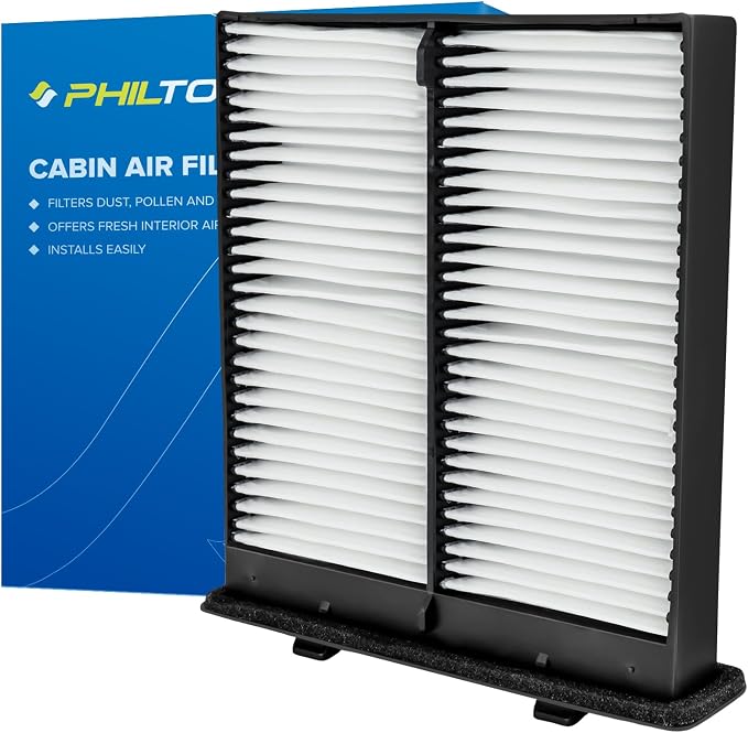 PHILTOP HEPA Cabin Air Filter w/Activated Carbon, Compatible by PHILTOP