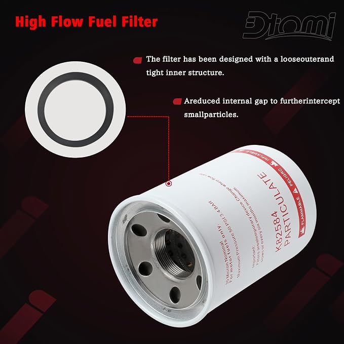 30 Micron Spin-on Fuel Filter Element, 25 GPM Diesel Gasoline Compatible - Image 6